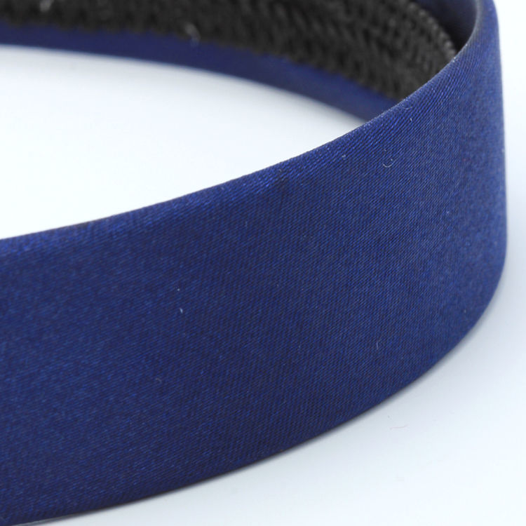 Picture of 6650 / 6501 2.5CM WIDE NAVY SATIN ALICEBAND